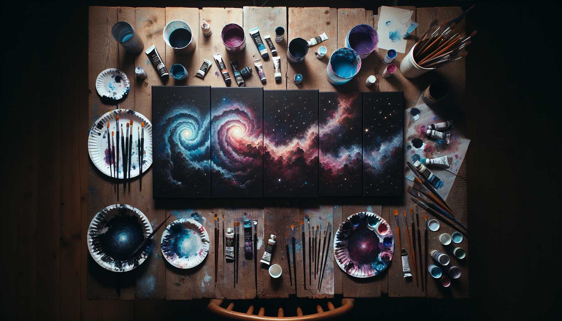 Simple Galaxy Painting Techniques for Absolute Beginners