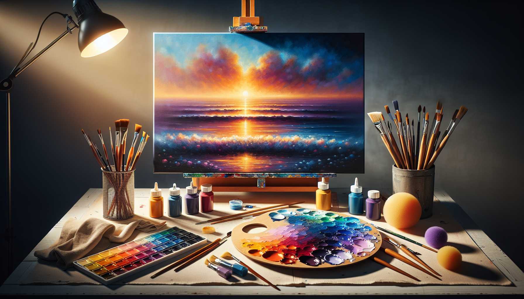 Acrylic Paint Blending Techniques: 10 Must-Know Methods for Beginners