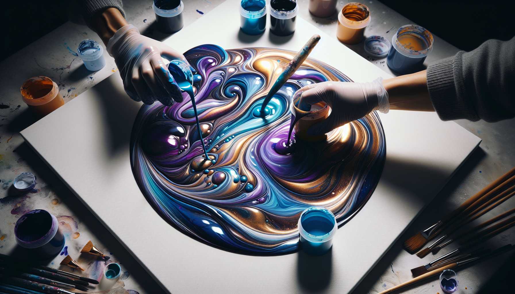 Acrylic Pouring for Beginners: Step-by-Step Instructions