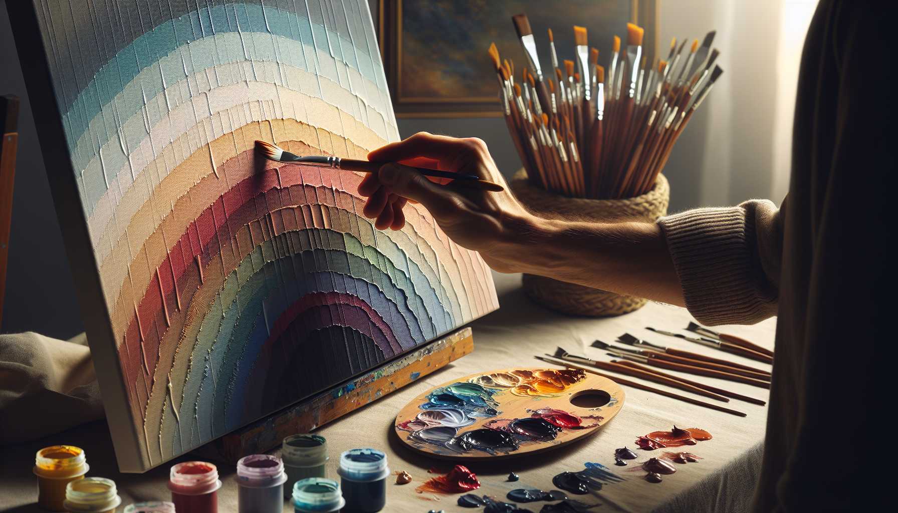 Basic to Advanced Acrylic Painting Strokes Guide