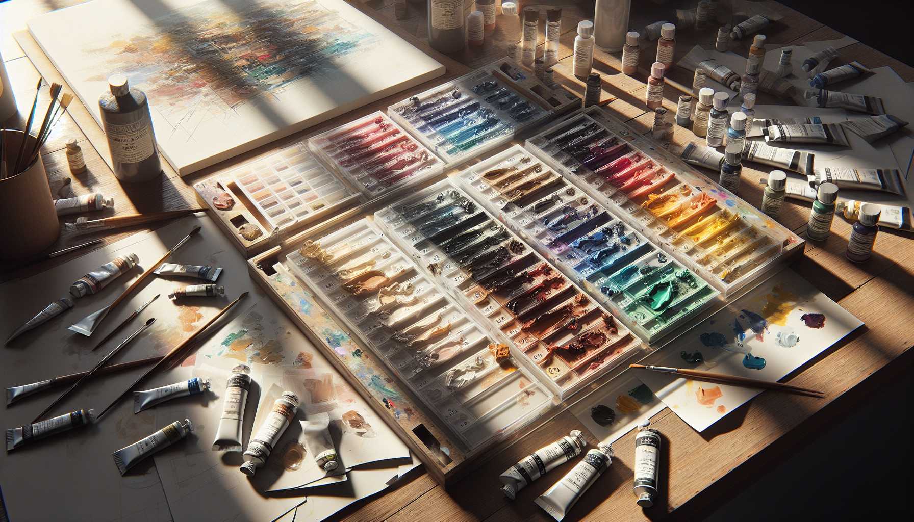 Building Layers: Acrylic Paint Opacity Guide