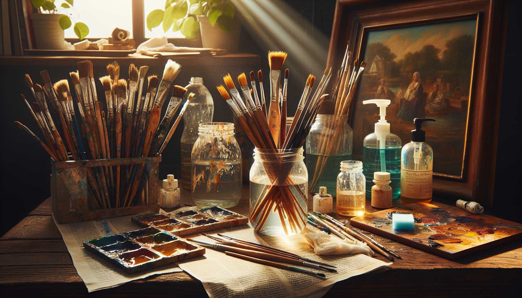 Oil Painting Clean-Up Guide: Essential Tools and Methods