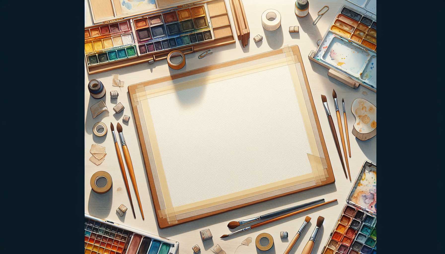 Preventing Watercolor Paper Buckling: Professional Methods