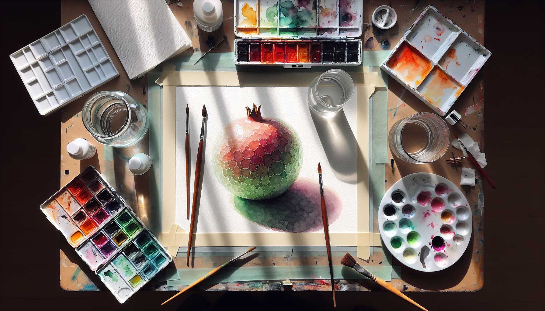 Watercolor Glazing Techniques: Building Transparent Layers