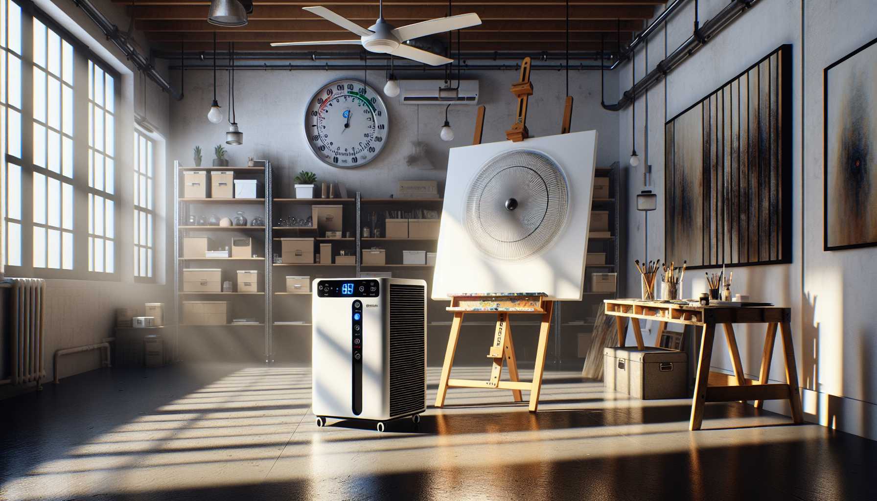 Canvas Painting in Humidity: Environmental Control Guide