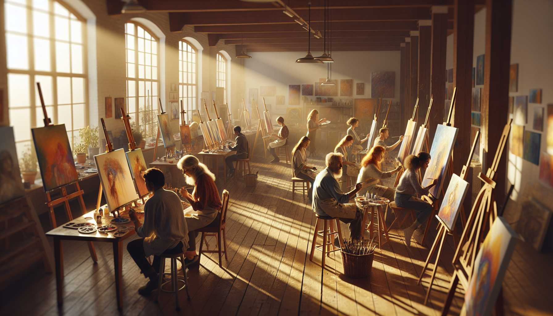 Drop-In Art Sessions: Flexible Painting Classes in Your City