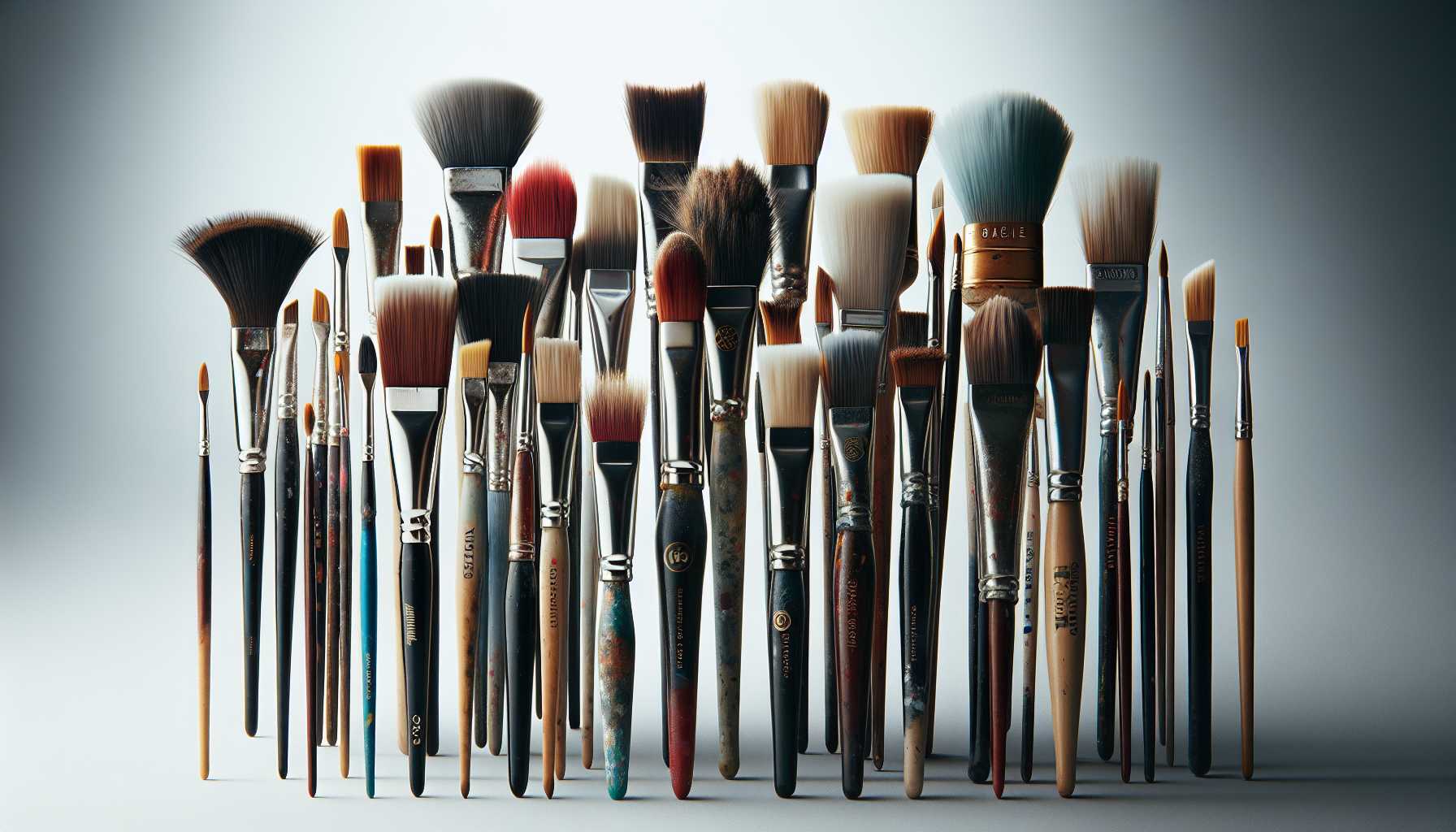 Paint Brush Materials Guide: Understanding Bristle Types for Beginners