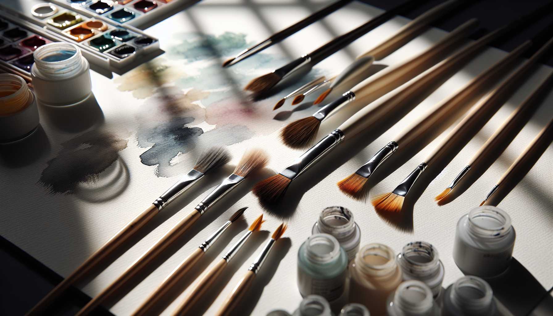 Watercolor vs Acrylic Brushes: Which to Choose for Beginners