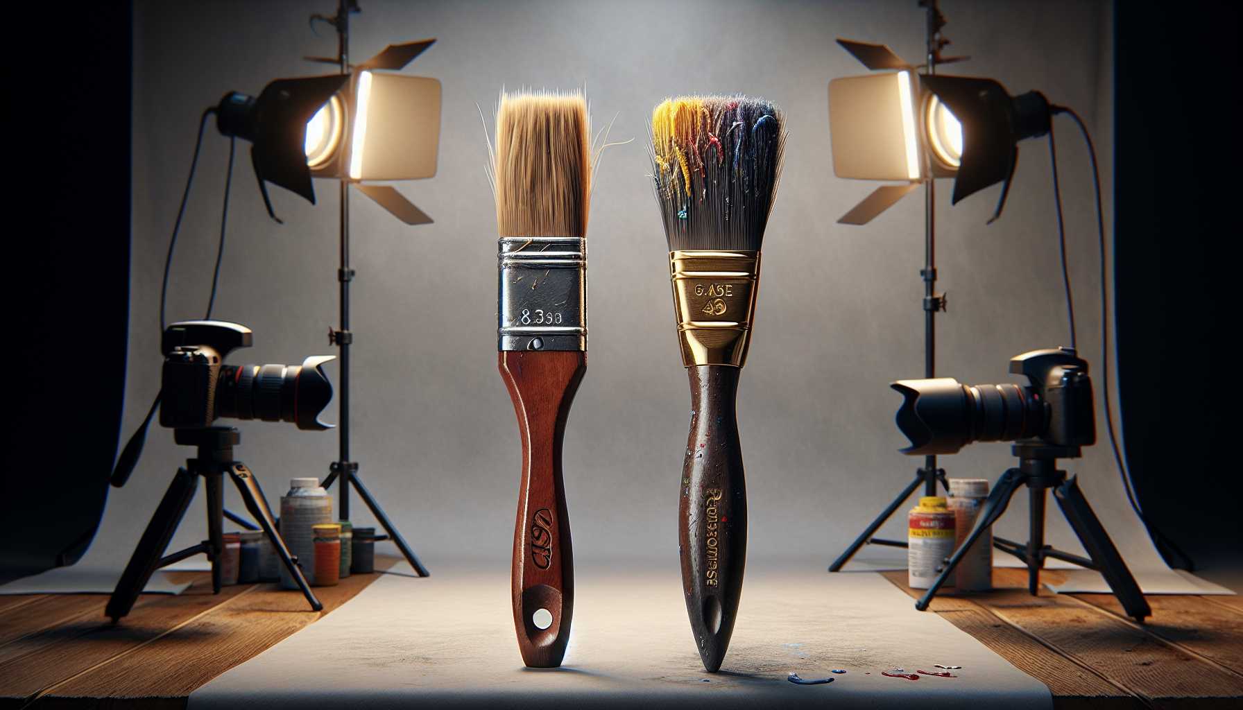 Student Grade vs Professional Paint Brushes: Complete Comparison
