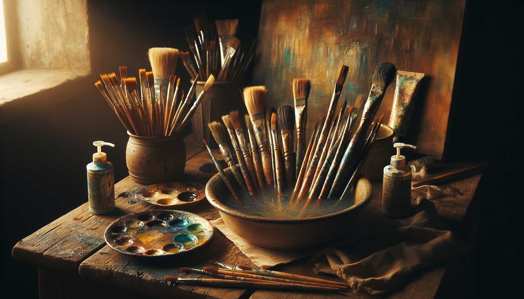 Paint Brush Cleaning Guide: Proper Care for Beginner Artists