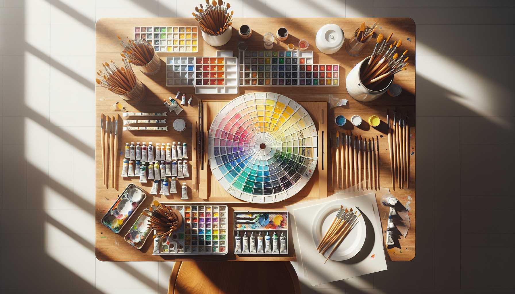 Paint Palette Organization: Color Management for Beginners