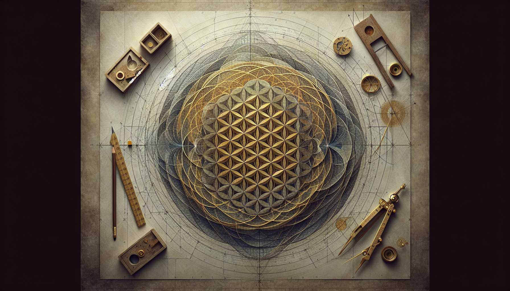 Sacred Geometry in Painting: Ancient Patterns for Modern Artists