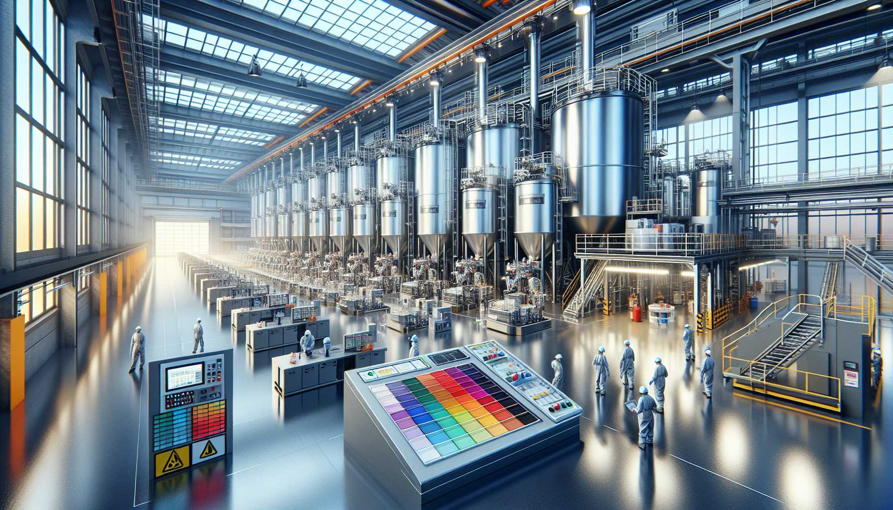 Commercial Paint Batching: Large Scale Mixing Guide