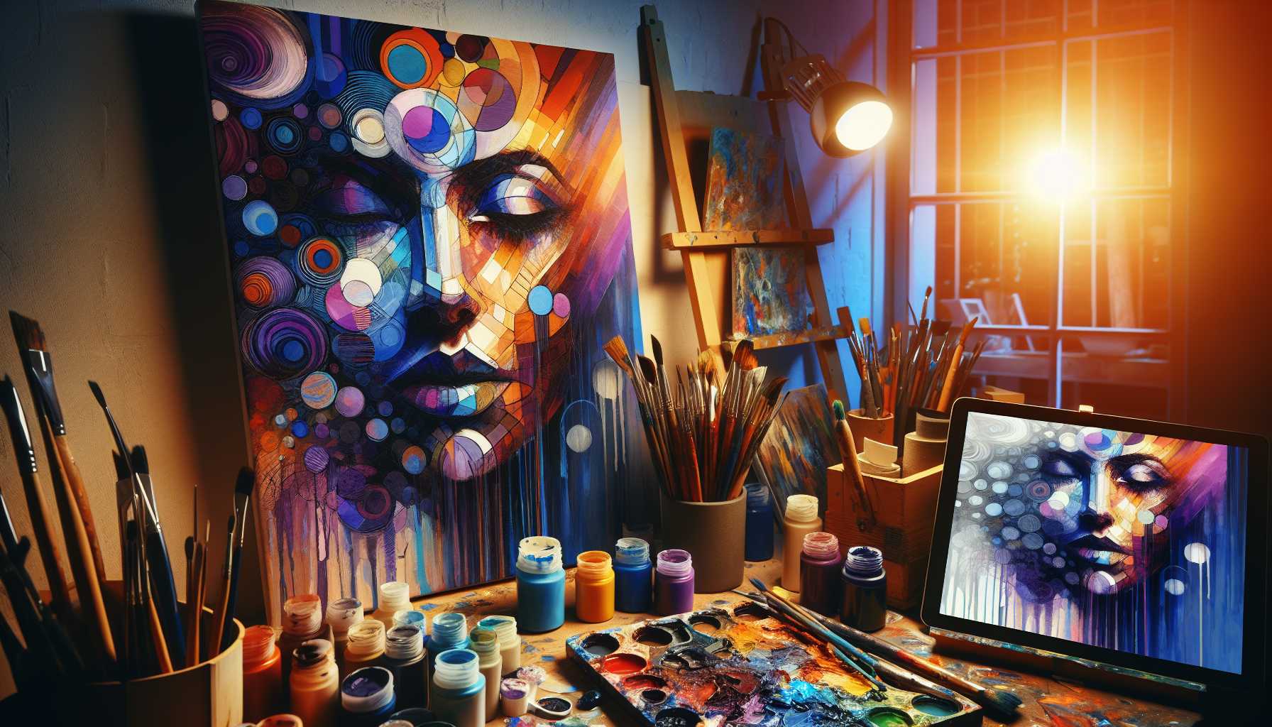 Abstract Portrait Techniques: Deconstructing Human Form