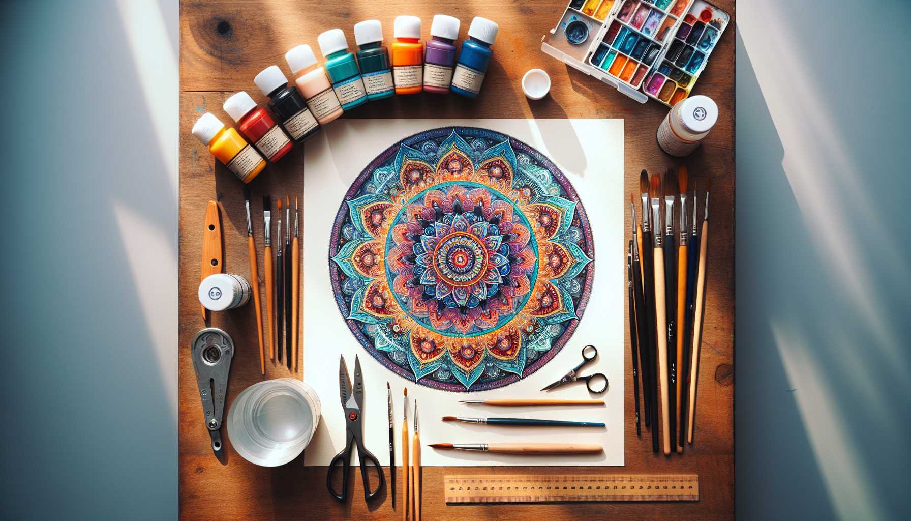 Mandala Painting Guide: Simple Circular Art for Beginners