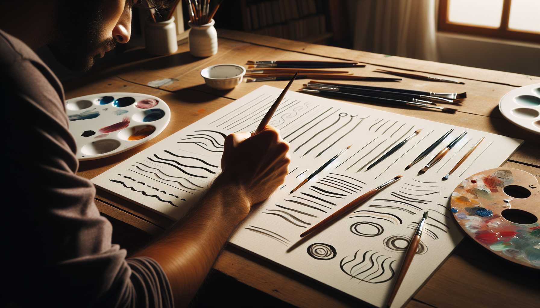 Basic Brush Control: 7 Simple Exercises for Beginning Painters