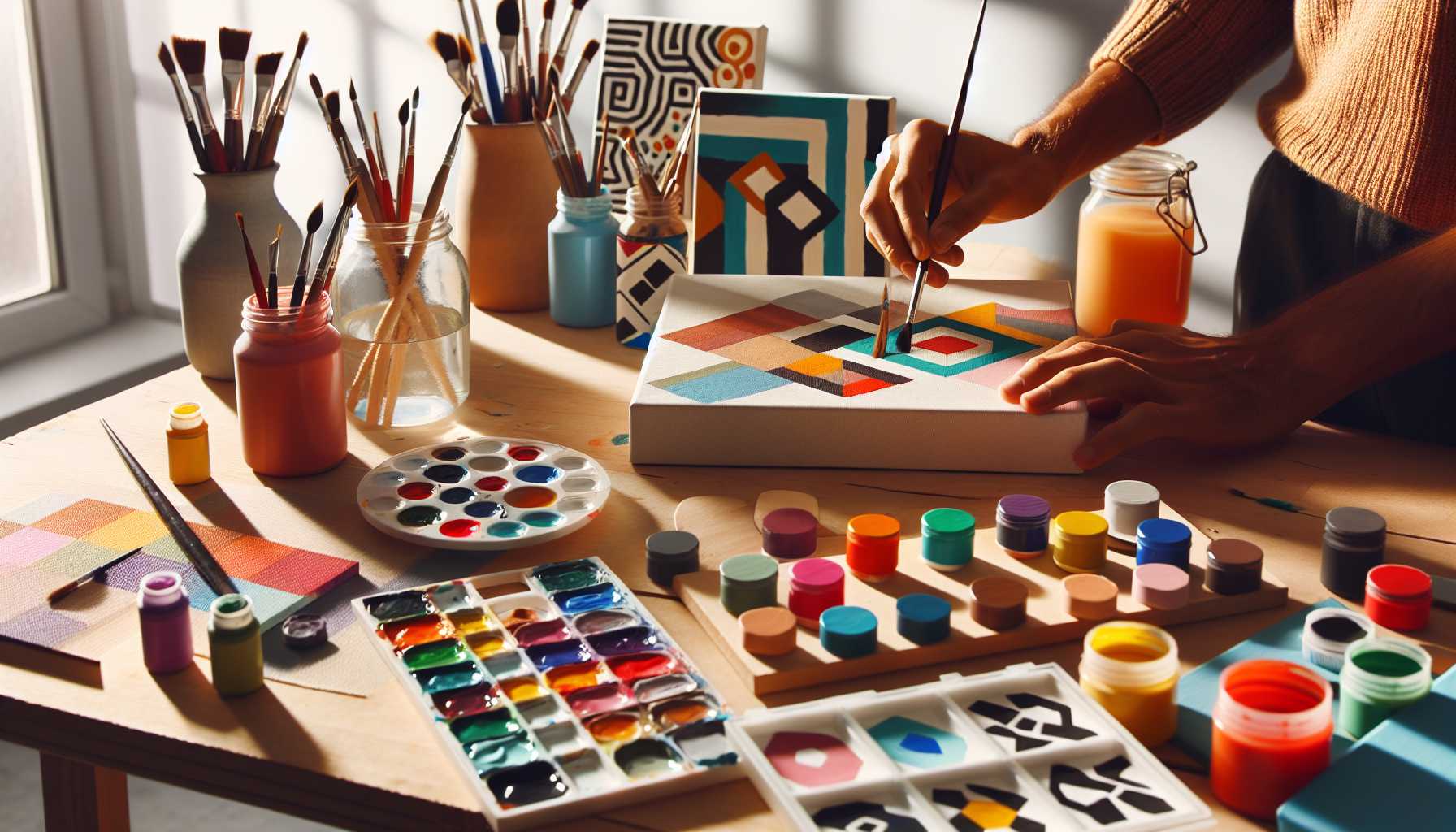 Quick Pattern Painting: Easy Repetitive Art for Beginners