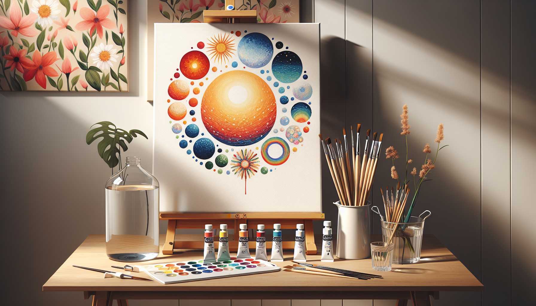 10 Simple Circle Painting Ideas for Complete Beginners