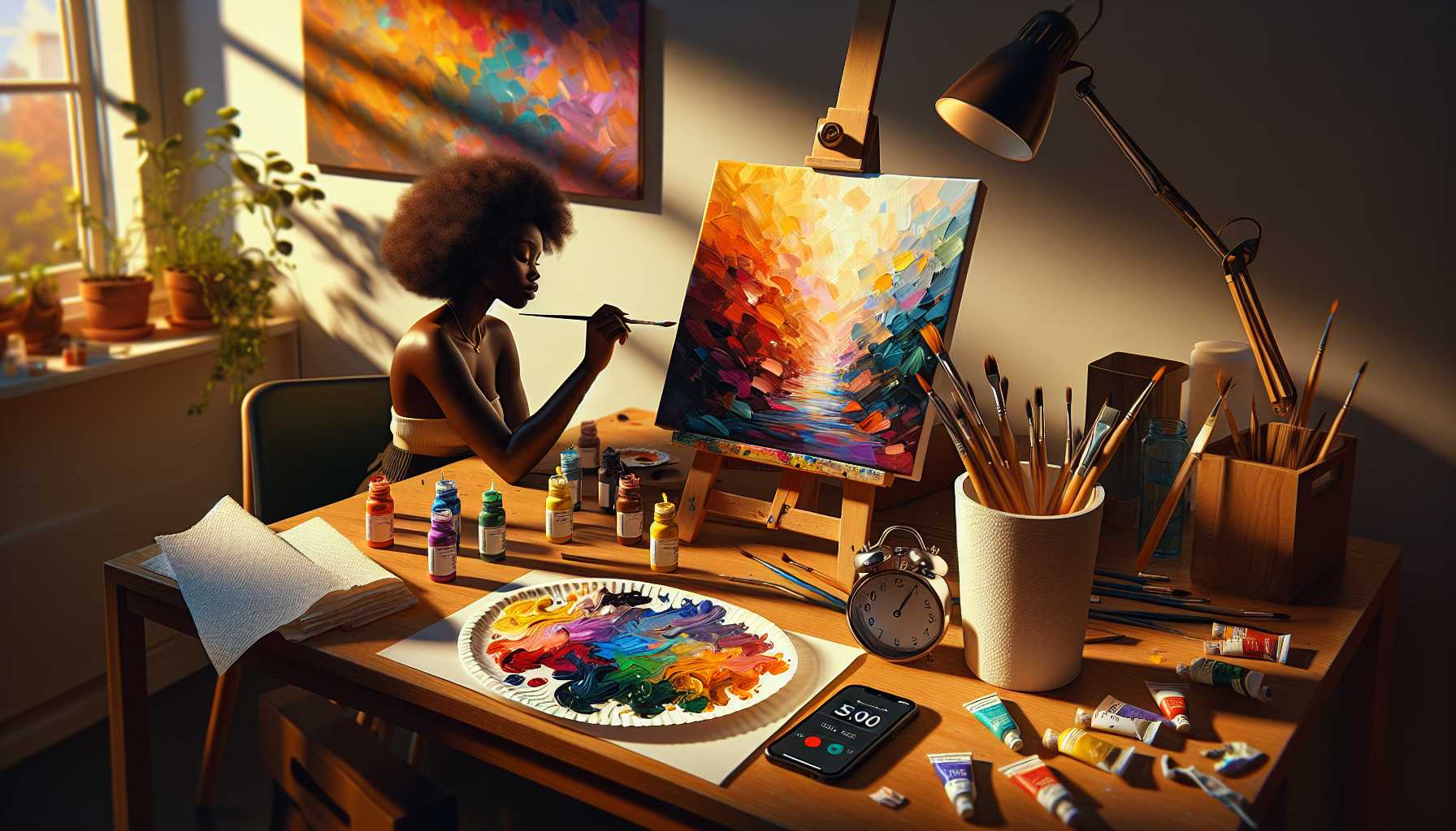 5-Minute Painting Projects: Quick Art for Complete Beginners