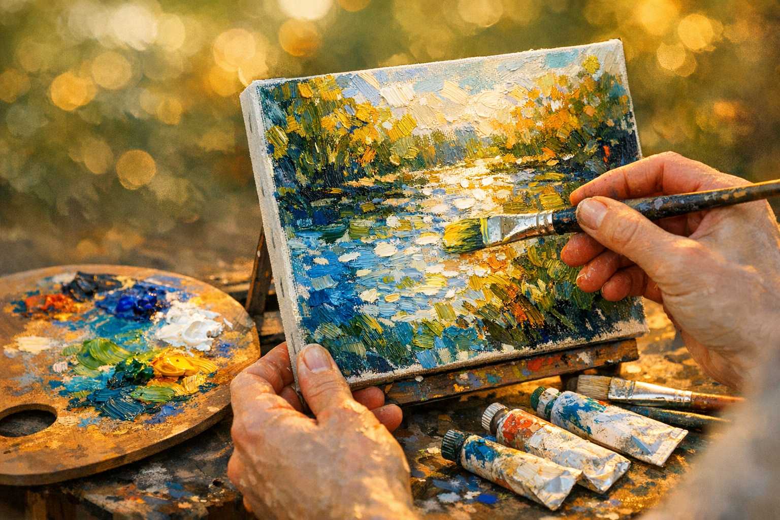 Spontaneous Art: Quick Impressionist Painting Methods