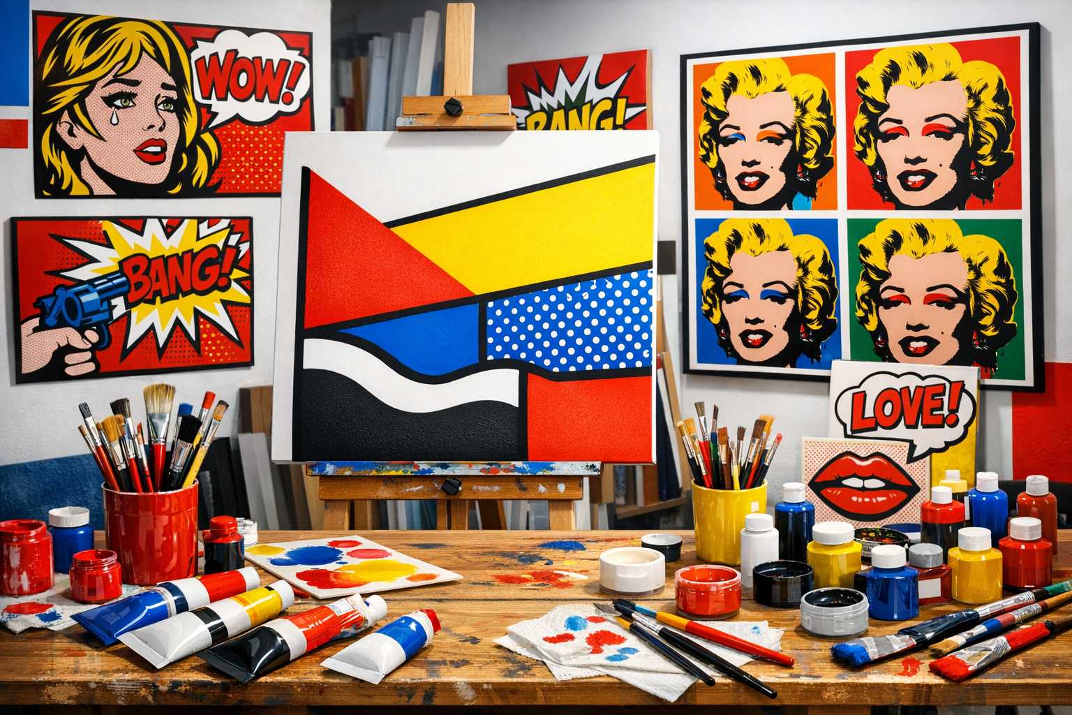 Pop Art Painting: Contemporary Style and Method Guide