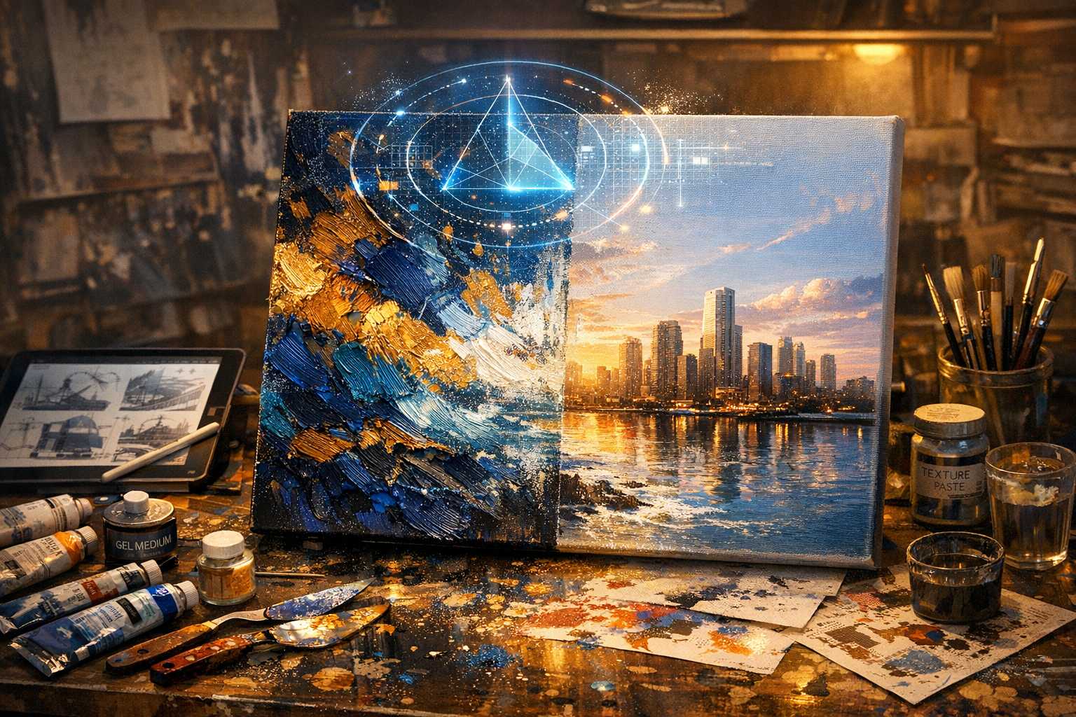 Digital Art Integration: Mixed Media Painting Guide 2026