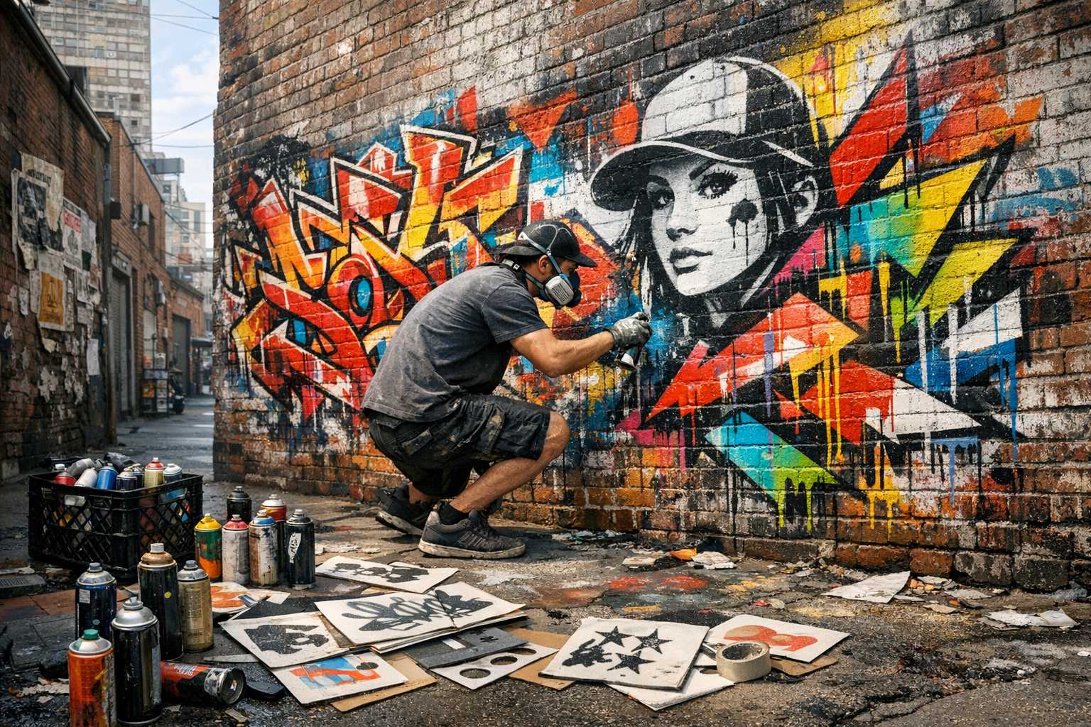 Street Art Style: Contemporary Urban Painting Guide
