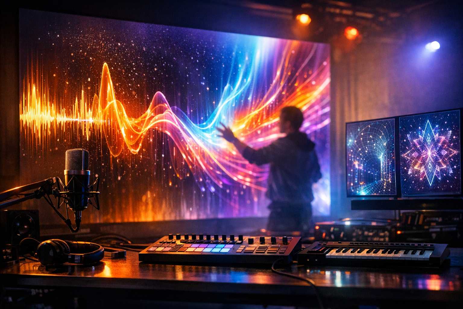 Sound Art Painting: Audiovisual Modern Techniques
