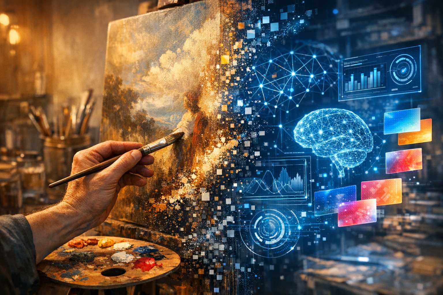 AI Art Integration: Modern Painting Technology Guide